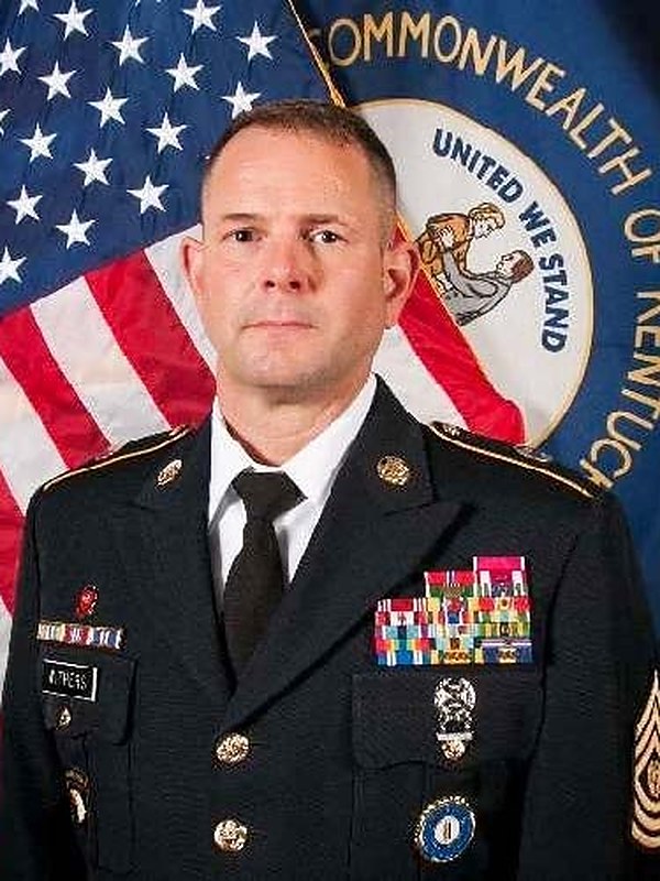 Official portrait of Command Sergeant Major Jesse S. Withers in Army Service Uniform